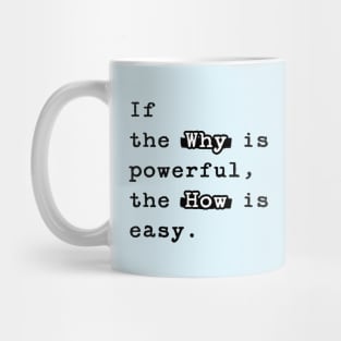 Motivation for Success: The Power of Purpose Mug